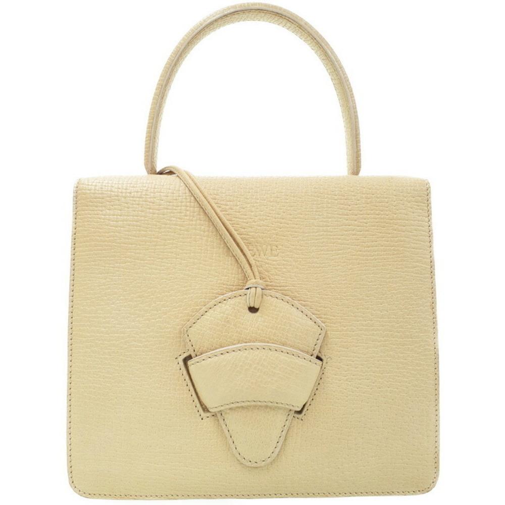 LOEWE Barcelona 2way Handbag Leather Shoulder Bag